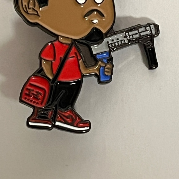 LA Dodgers Pablo Escobar Pablito Gun Hat Pin Streetwear Hats Bag Fitted New Era - Picture 3 of 7